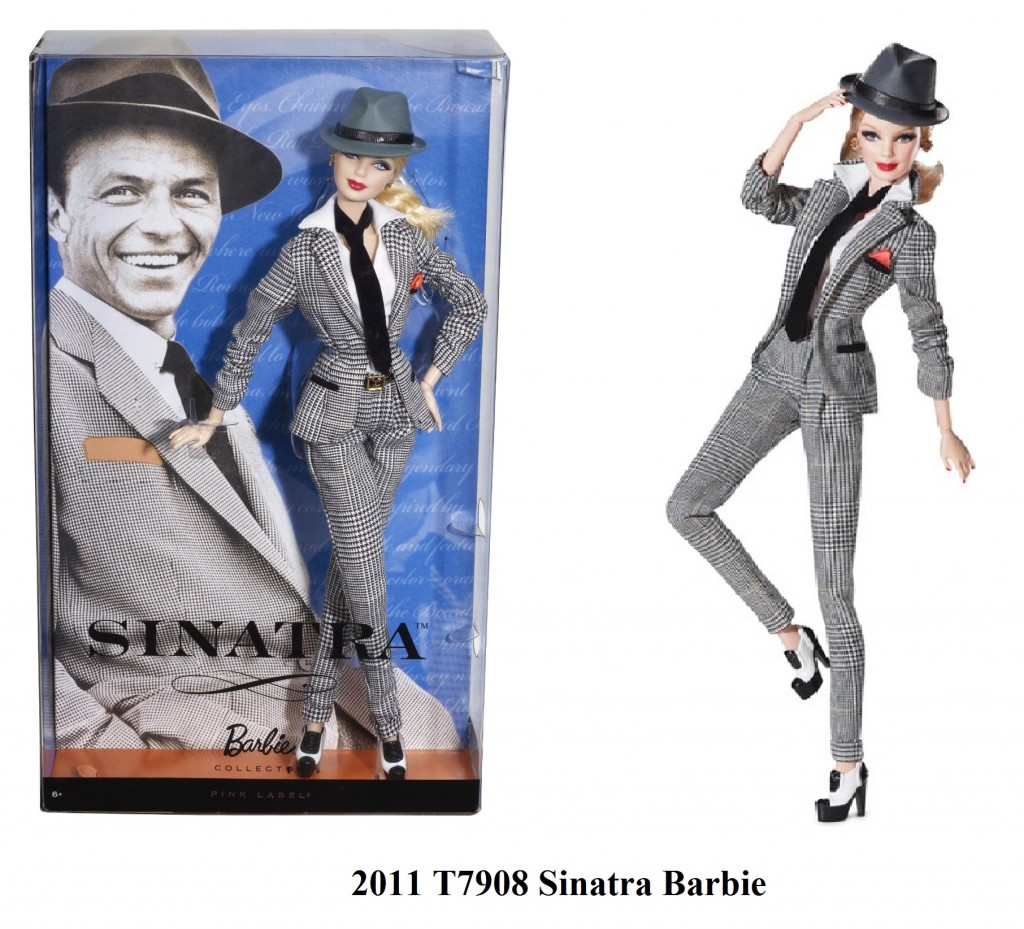 2011 T7908 Sinatra Barbie NRFB + Promo