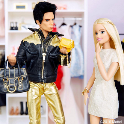 “Barbie, do you want to wear bag one, or bag two? Pick one B, you know I don’t like numbers!" - barbiestyle on Instagram
