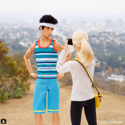 “They say it’s best to have a workout buddy, but I prefer to bring a photographer.” - barbiestyle on Instagram