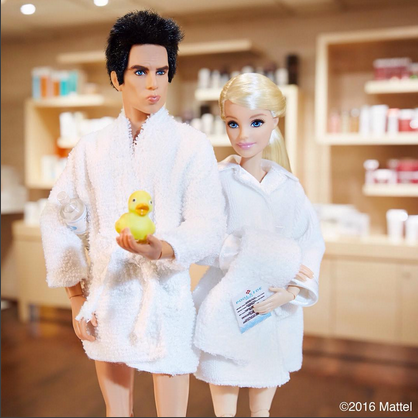 “Earth to Instagram, I told you I was at a daiye spa. D-A-I-Y-E, daiye spa.” -@Zoolander at @BeverlyWilshire. - barbiestyle on Instagram